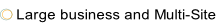 Large business and Multi-Site.